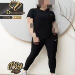 ست تیشرت و شلوار کمر گنی ورزشی زنانه سایز بزرگ - %d9%85%d8%b4%da%a9%db%8c