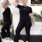 ست تیشرت شلوار ورزشی زنانه - 1221