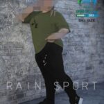 ست تیشرت شلوار ورزشی سایز بزرگ زنانه - green