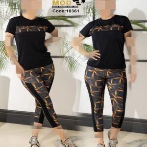 ست تیشرت شلوار ورزشی زنانه  