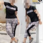 ست تیشرت شلوار ورزشی زنانه   - 8 - 36-42