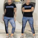 ست تیشرت شلوار ورزشی زنانه   - 9 - 36-42