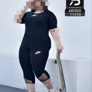 ست تیشرت شلوارک ورزشی نایک زنانه
