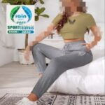 ست کراپ شلوار دخترانه نخ پنبه - green