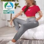 ست کراپ شلوار دخترانه نخ پنبه - red