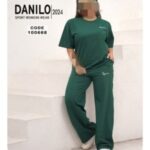 ست تیشرت  شلوار بگ زنانه - %d8%b3%d8%a8%d8%b2-%da%a9%d9%84%d9%87-%d8%ba%d8%a7%d8%b2%db%8c