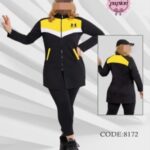 ست مانتو شلوار یقه دار ورزشی زنانه آندرآرمور - %d8%b2%d8%b1%d8%af