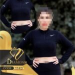 نیم تنه کراپ نیم زیپ آستین فینگری ورزشی  - %d9%85%d8%b4%da%a9%db%8c