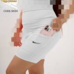 شورتک تک نایک جیبدار زنانه - %d8%b3%d9%81%db%8c%d8%af