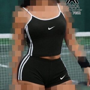  ست تاپ و شورتک ورزشی زنانه