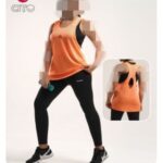 ست سه تیکه کاور نیم تنه لگ ریبوک Reebok - orange - l
