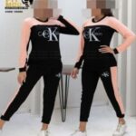 ست تیشرت شلوار آستین دار مچ دار ورزشی زنانه - %d8%b5%d9%88%d8%b1%d8%aa%db%8c