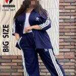 ست زنانه آدیداس سویشرت شلوار گشاد بگ جیبدار سایزیزرگ - %d8%b3%d8%b1%d9%85%d9%87-%d8%a7%db%8c
