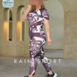 ست تیشرت شلوار ورزشی سایز بزرگ زنانه - 3