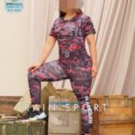 ست تیشرت شلوار ورزشی سایز بزرگ زنانه - 2