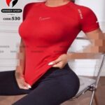 تیشرت ورشی نایک زنانه - red