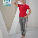 ست تیشرت شلوار ورزشی زنانه آدیداس - red