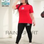 ست تیشرت شلوار ریبوک سایز بزرگ زنانه - red