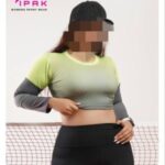 کراپ آستین بلند ورزشی زنانه - green