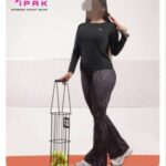 ست ورزشی با هدبند (تیشرت آستین بلند  ولگ کمرپهن بودگات) - 3