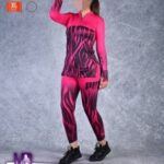 ست بلوز شلوار فینگردار ورزشی زنانه - %d8%b3%d8%b1%d8%ae%d8%a7%d8%a8%db%8c - l