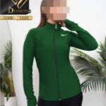 سویشرت فینگردار ورزشی دخترانه زنانه - green