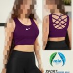 نیم تنه تک ورزشی زنانه پشت ضربدری - %d8%a8%d9%86%d9%81%d8%b4