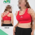نیم تنه کاپ دار ورزشی زنانه - red