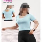 تیشرت کراپ ورزشی زنانه - %d8%a2%d8%a8%db%8c-%d8%b1%d9%88%d8%b4%d9%86