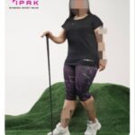 ست تشرت شلوارک باشگاهی زنانه سایزبزرگ - 4