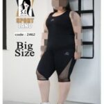 ست تاپ و شلوارک ورزشی زنانه سایزبزرگ - 4