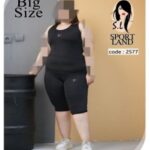 ست تاپ و شلوارک ورزشی زنانه سایزبزرگ - 6