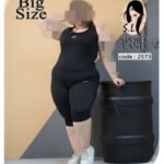 ست تاپ و شلوارک ورزشی زنانه سایزبزرگ - 7