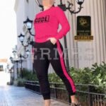 ست تیشرت شلوار جیب دار زنانه COOL  - %d8%b3%d8%b1%d8%ae%d8%a7%d8%a8%db%8c