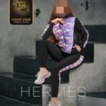 ست سویشرت و شلوار جیب دار ورزشی زنانه - 1