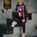 ست سویشرت و شلوار جیب دار ورزشی زنانه - 8