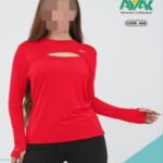 تیشرت آستین شصتی ورزشی زنانه - red