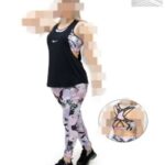 ست نیمتنه کاور لگ ورزشی زنانه - 2