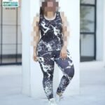 ست تاپ شلوار ورزشی زنانه سایزبزرگ - 1