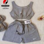 ست نیمتنه شلوارک ورزشی زنانه - %d8%b7%d9%88%d8%b3%db%8c