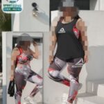 ست نیم تنه لگ و کاور ورزشی زنانه سایز بزرگ - 3