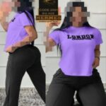 ست بلوز شلوار بگ جیب دار ورزشی زنانه - %d8%a8%d9%86%d9%81%d8%b4