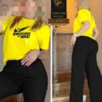 ست تیشرت شلوار بگ ورزشی زنانه  - %d8%b2%d8%b1%d8%af