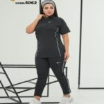 تیشرت شلوار نایک زنانه نیم زیپ بغل نواری - %d9%85%d8%b4%da%a9%db%8c