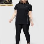 ست تیشرت مغزی خور و شلوار کمر گنی سایزبزرگ زنانه - %d9%85%d8%b4%da%a9%db%8c