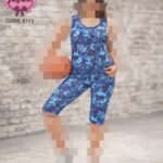 ست رکابی و شلوارک ورزشی زنانه - 3