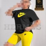ست تیشرت شلوارک ورزشی زنانه سایزبزرگ - %d8%b2%d8%b1%d8%af