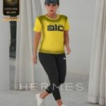 ست بلوز شلوار alo ورزشی زنانه سایزبزر - %d8%b2%d8%b1%d8%af