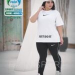 ست تیشرت شلوار سایز بزرگ زنانه - %d8%b3%d9%81%db%8c%d8%af