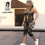 ست تاپ شلوارک ورزشی زنانه - 4